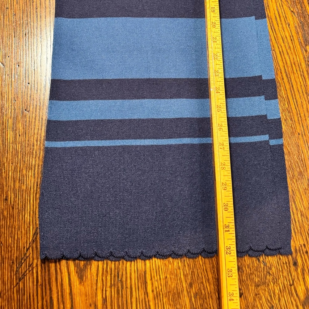 NWT By Anthropologie Colorblock Slim Midi Skirt, Size XS - Picture 5 of 7